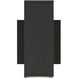 Arena 70 LED 7.09 inch Black Outdoor Wall Mount